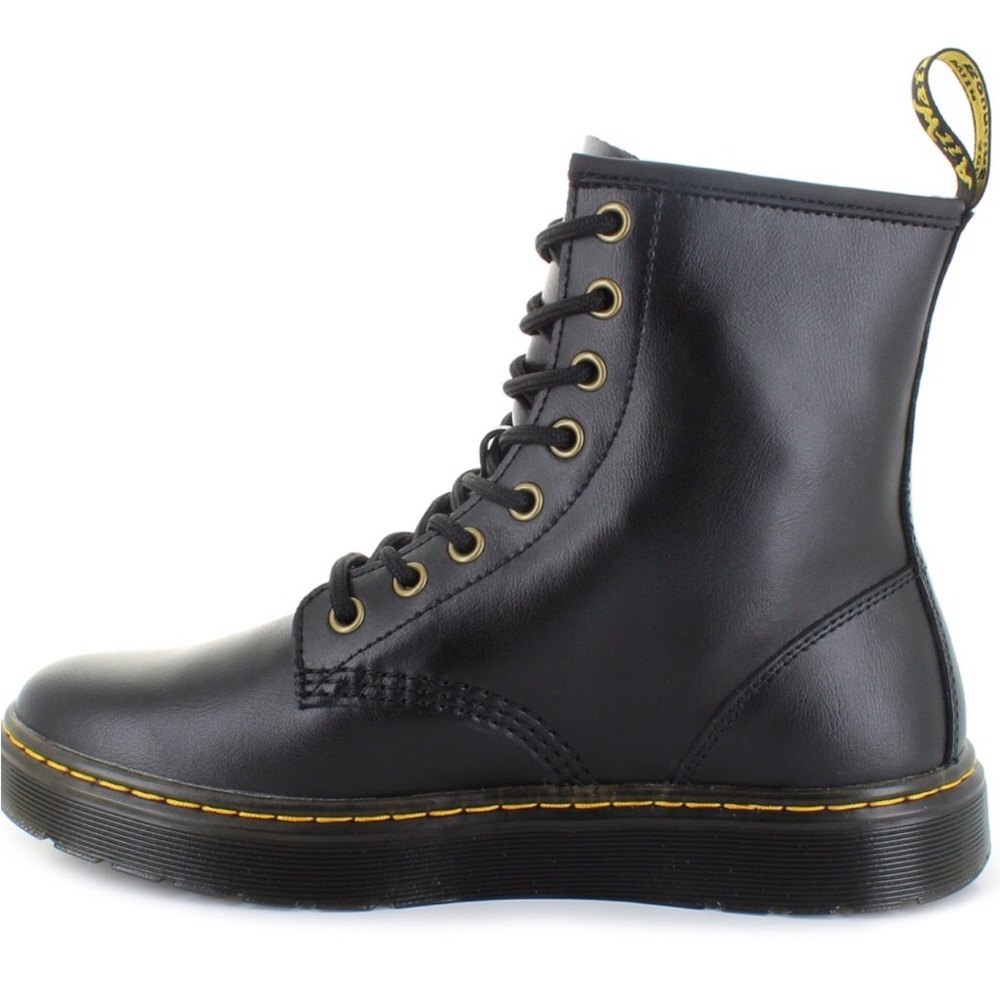 Dr. Martens Zavala Leather Combat Boots - Picture 2 of 8